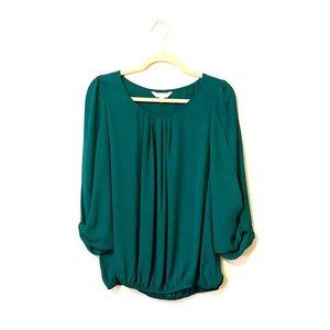 Hunter Green Blouse